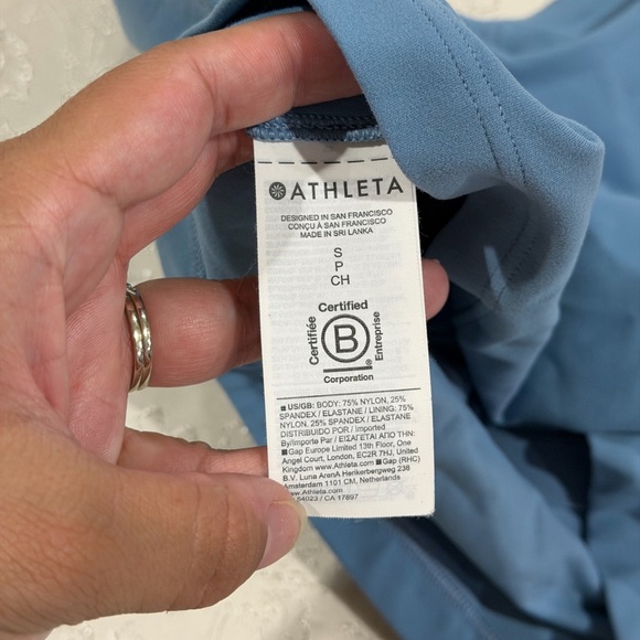 Athleta Blue Tank Top - Picture 3 of 4